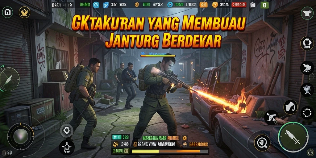 Gameplay GX88 dengan suasana Horror yang mencekam.