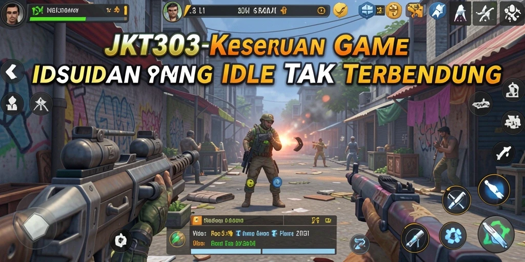 Tampilan gameplay seru dari JKT303 yang memikat.