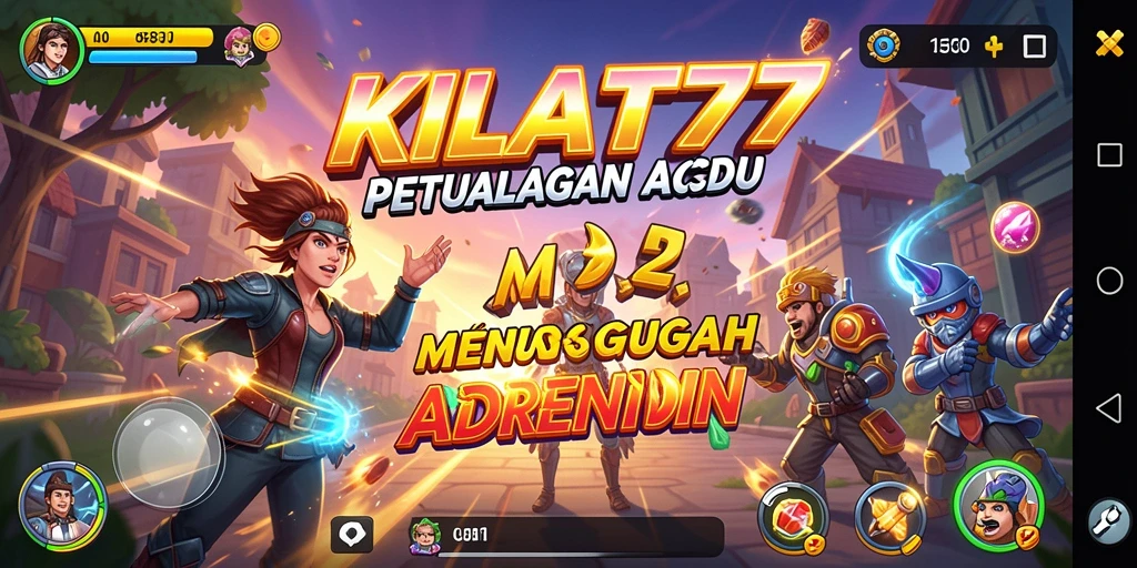 Tampilan gameplay KILAT77 yang menarik dan penuh aksi.