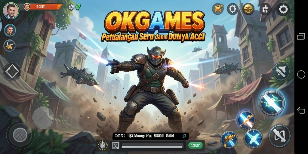Gameplay seru dan mendebarkan di OKGAMES.