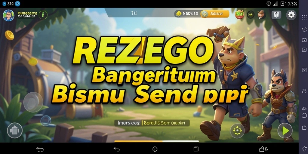 Tampilan gameplay menarik dari REZEGO yang menantang.
