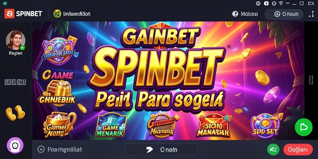 Tampilan gameplay SPINBET yang seru dan menarik.